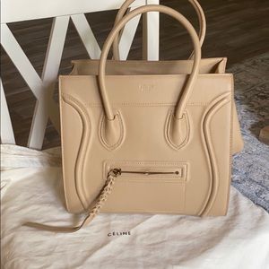 Beautiful neutral classy tote bag